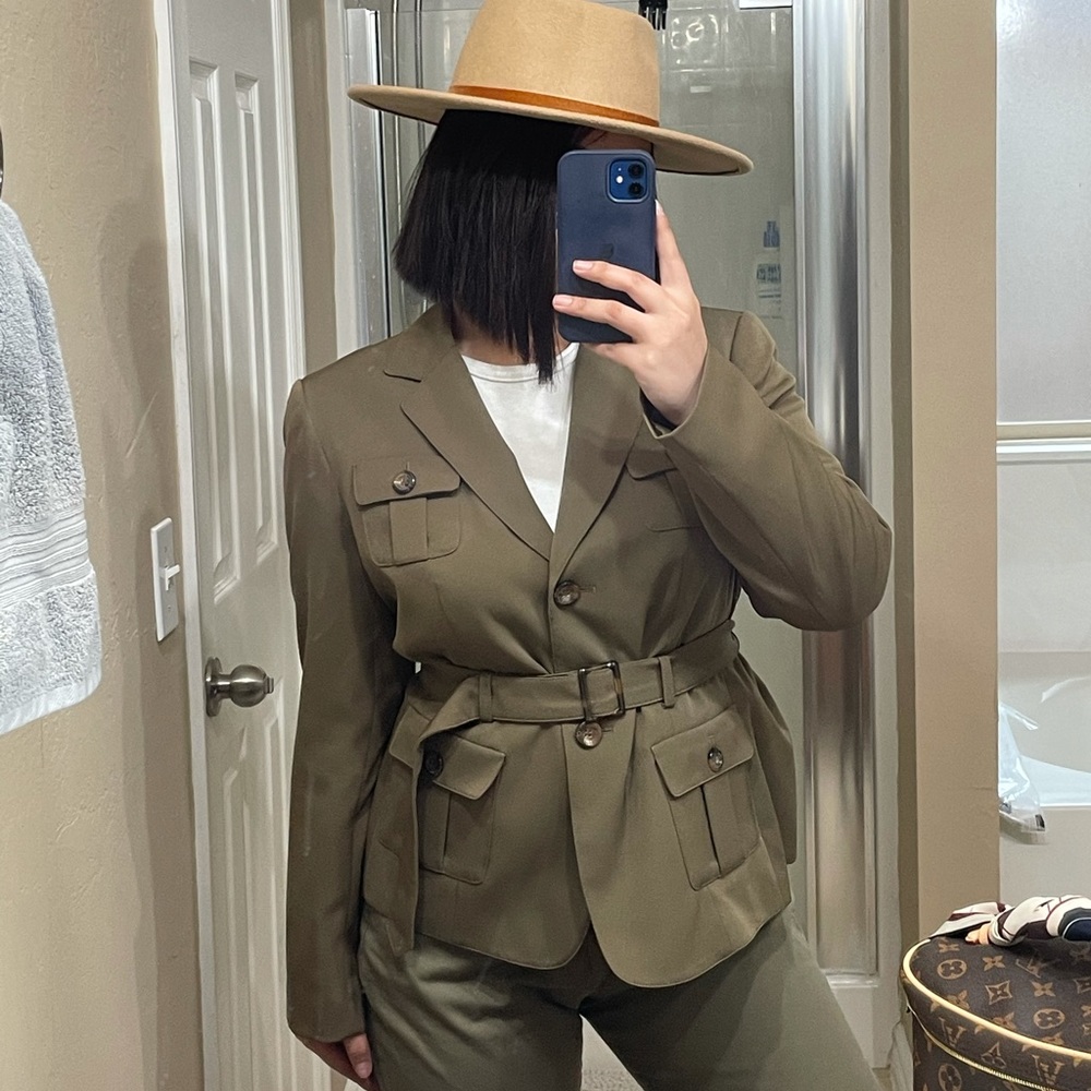 Emily Utility Blazer with Belt